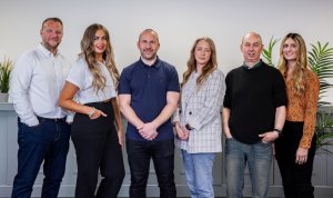 Image shows the Seller Presto team in their Middlesbrough office 