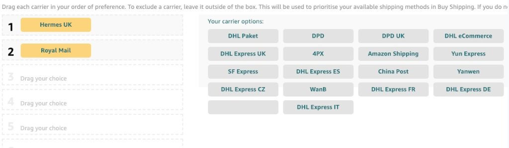 How to setup Amazon Fulfilled Prime 9